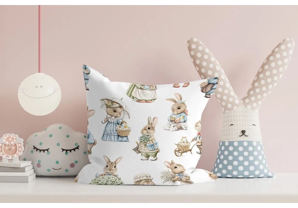 Fețe de pernă 4 buc. 43x43 cm cu model de Paști – Mila Home