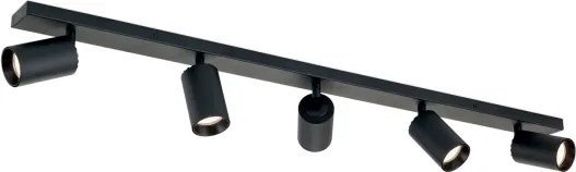 Orion - Plafonieră cu spoturi SEAN 5xGU10/13W/230V negru