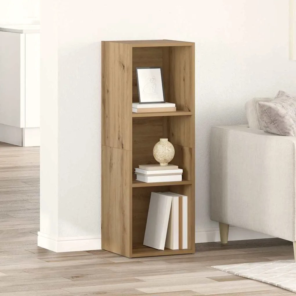 vidaXL Cabinet TV stejar artizanal Lemn compozit