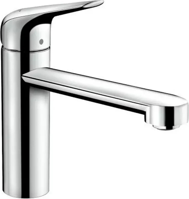 Baterie bucatarie monocomanda Hansgrohe Focus M42 120 CoolStart EcoSelection cu 1 jet finisaj crom lucios