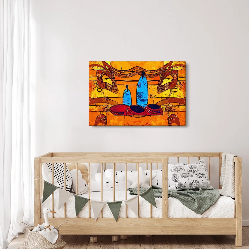 Tablou - Pictură străveche (90x60 cm)