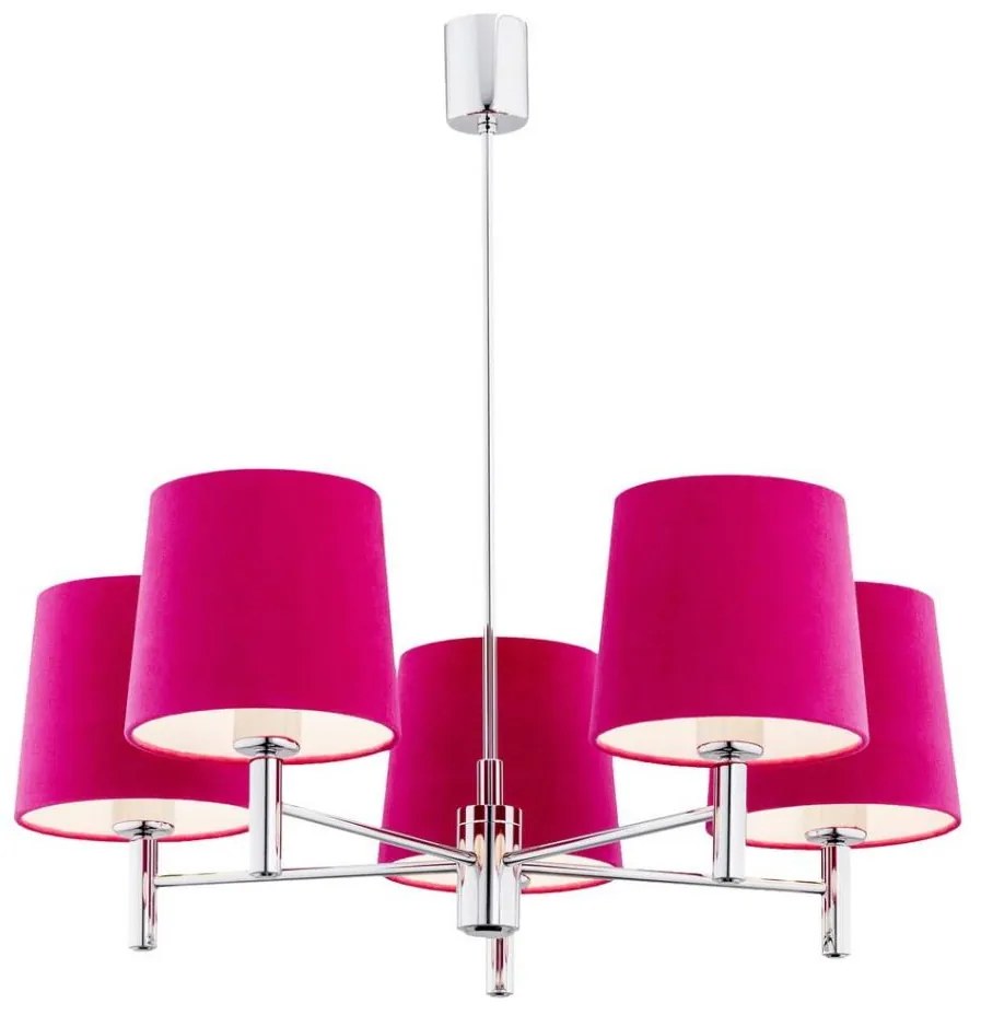 Argon 2075 - Lustr BOLZANO 5xE27/15W/230V roz roz