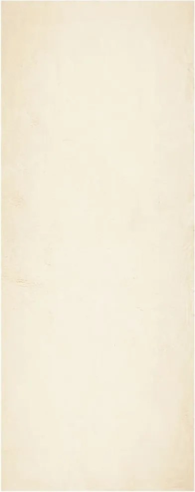 vidaXL Covor HUARTE, fir scurt, moale și lavabil, crem, 80x200 cm