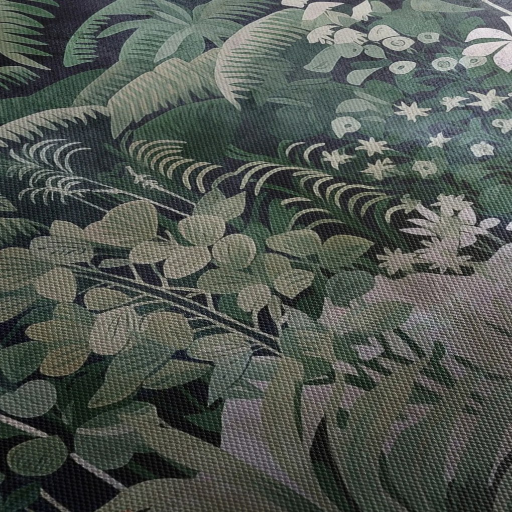 Tablou - Model de junglă pictat (120x50 cm)