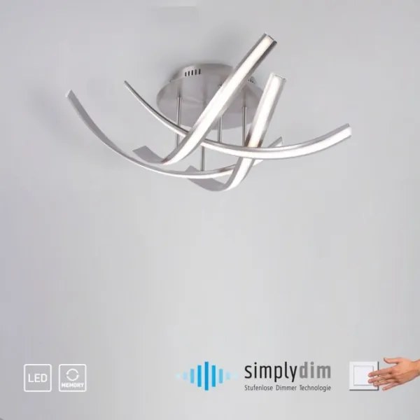 Lustră LED dimabilă aplicată LINDA 4xLED/7W/230V Paul Neuhaus 6474-55