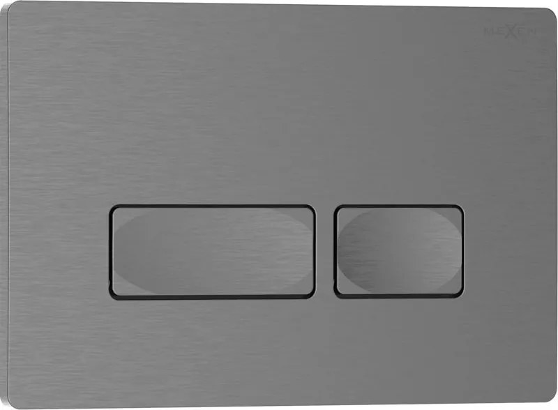 Mexen Tex 04 buton de spălare, gri armă periat - 6104-12