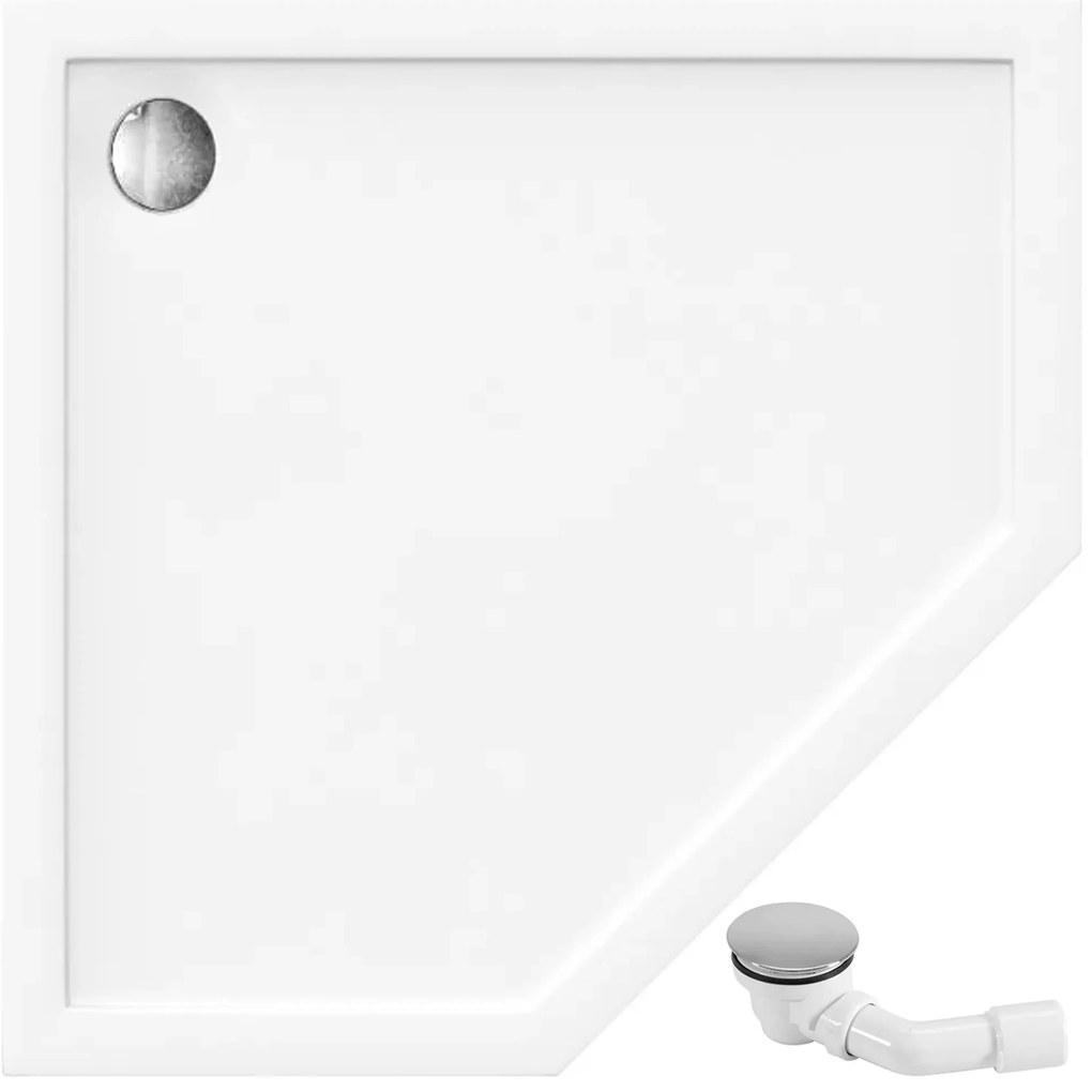 Cabina de dus DIAMOND 90x90 cm COPPER BRUSH