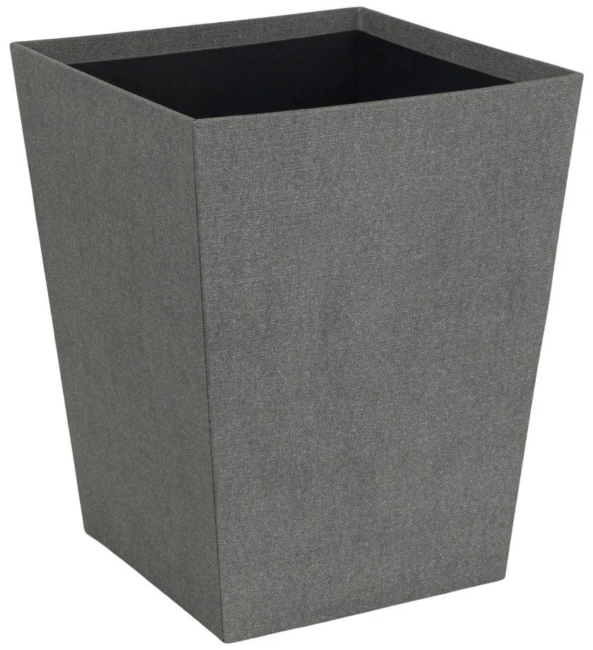 Coș de gunoi gri Sofia Canvas Paper Laminate – Bigso