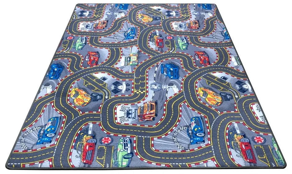 Covor pentru copii Hanse Home Play Race Track, 160x240 cm