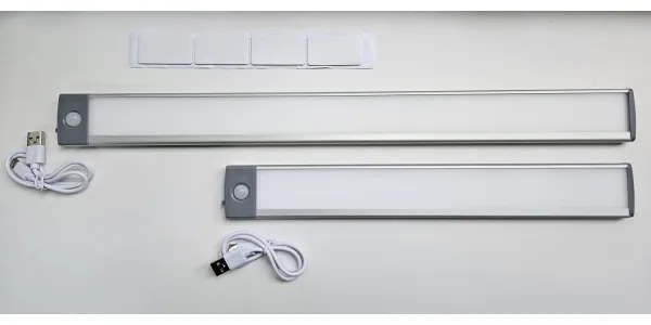 Corp de iluminat LED reîncărcabil cu senzor pentru corpuri de mobilă LED/3,5W/5V USB 800 mAh 4200K 46 cm