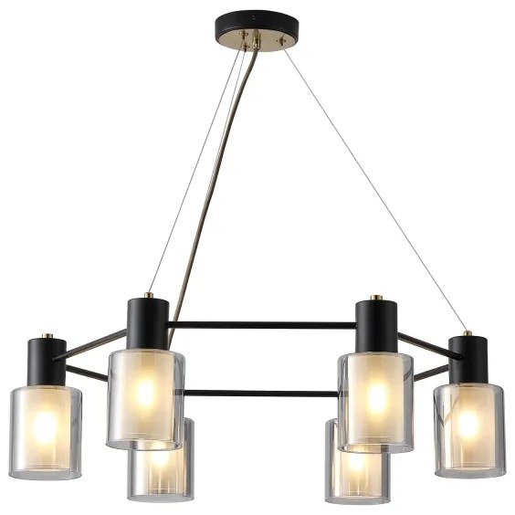 Lustră pe cablu 6xE14/15W/230V