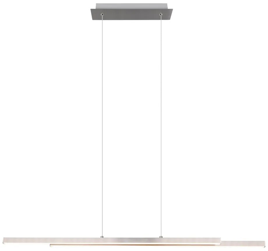 Lustră argintie LED Odio – Reality