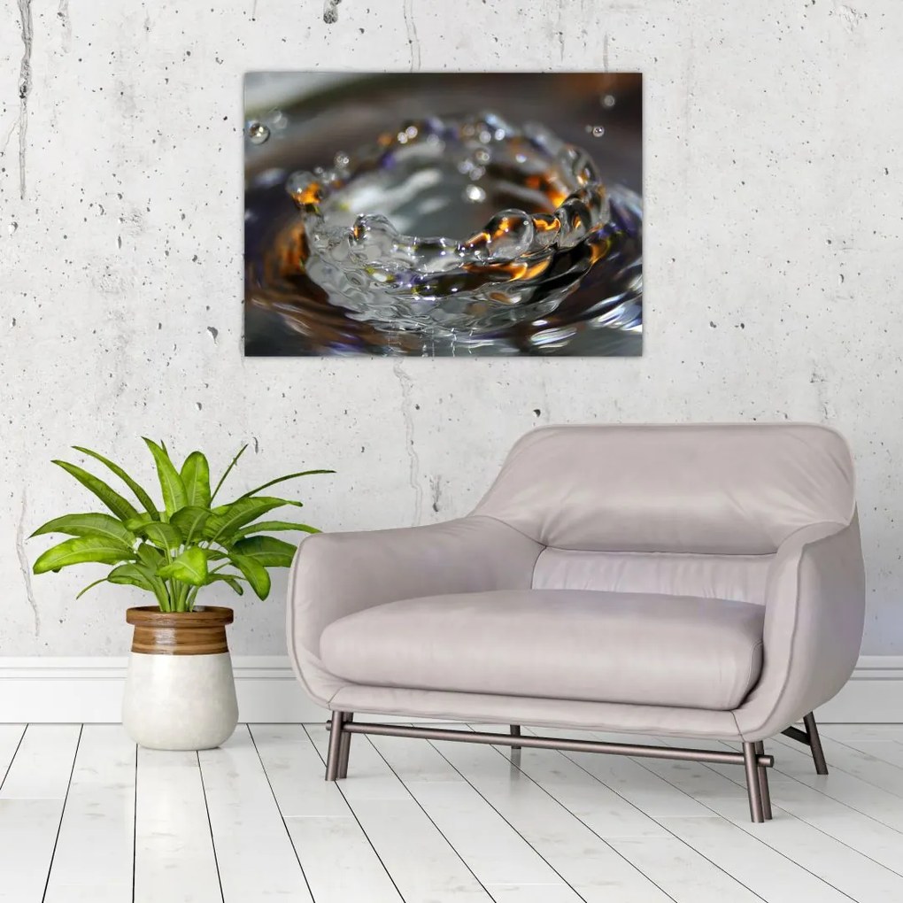 Tablou cu brățara din picături de apă (70x50 cm)