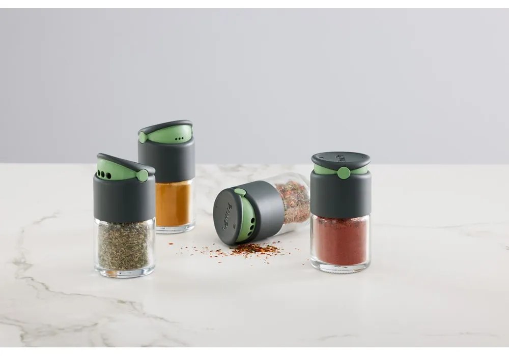 Recipiente de condimente 4 buc. 100 ml – Lékué