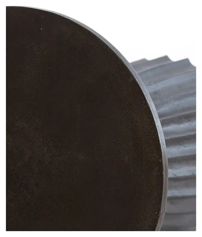 Măsuță auxiliară rotundă din metal ø 40 cm Veglia – Light & Living