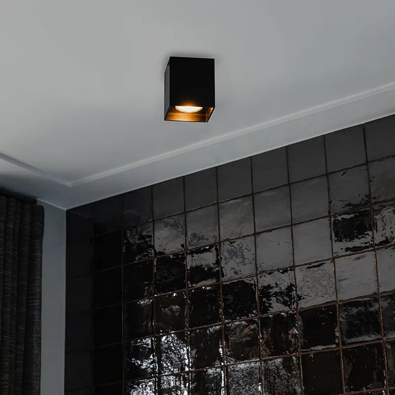 Spotlight modern negru - Qubo