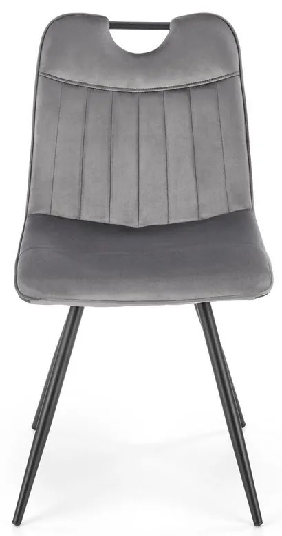 Scaun de bucaterie Olindo, gri