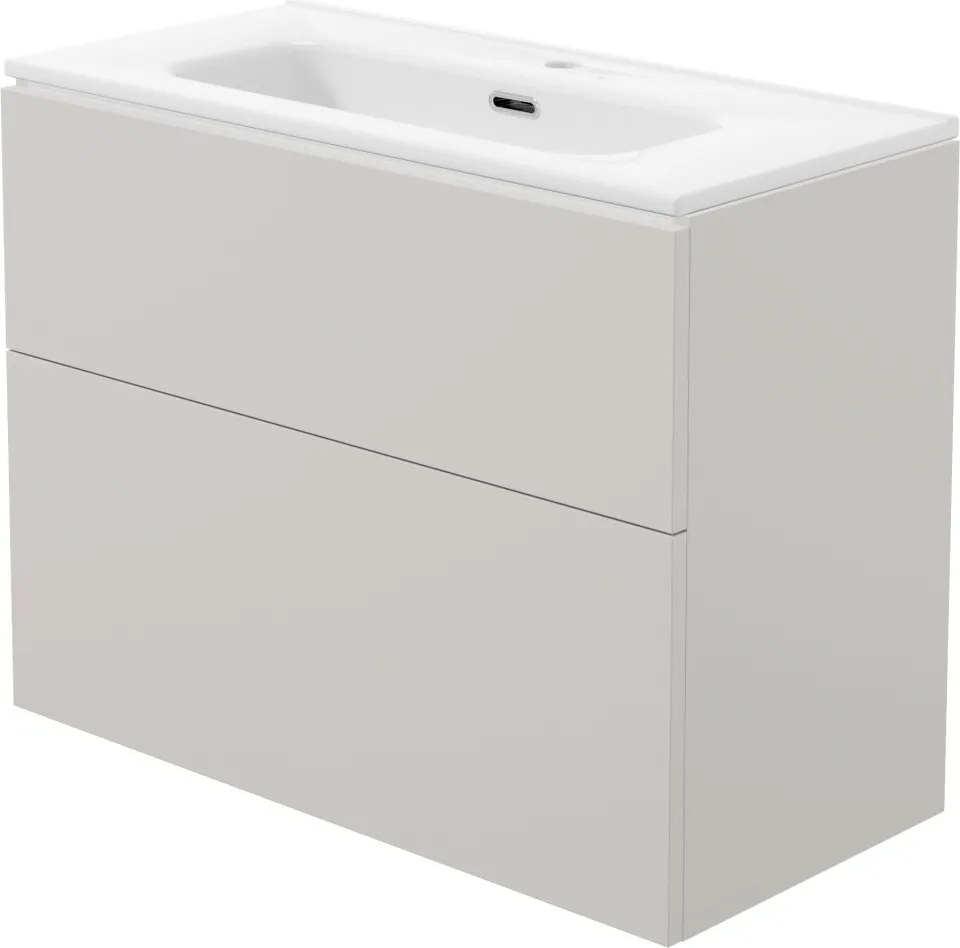 Prizma Mobilier de baie , cu lavoar - 80 cm STKU8U6U8M