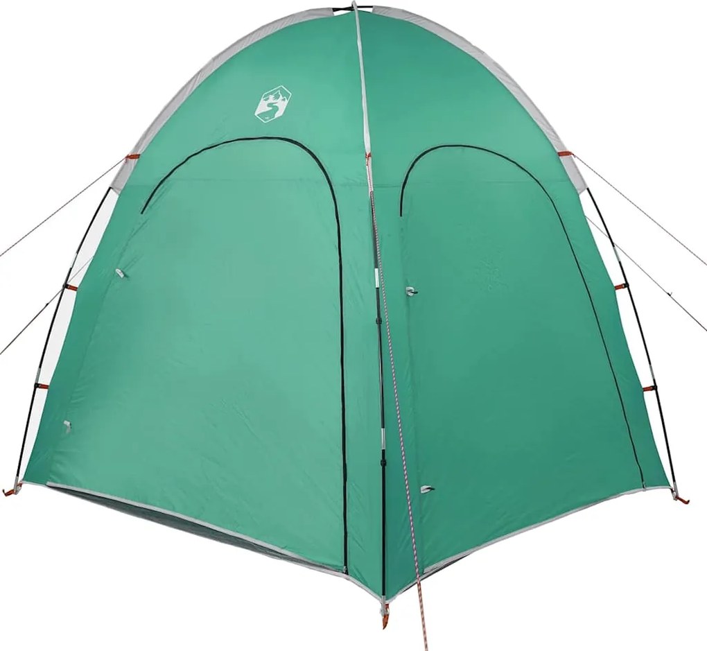 vidaXL Cort de piscină cu acoperiș Verde Mării 366 x 305 x 231 cm