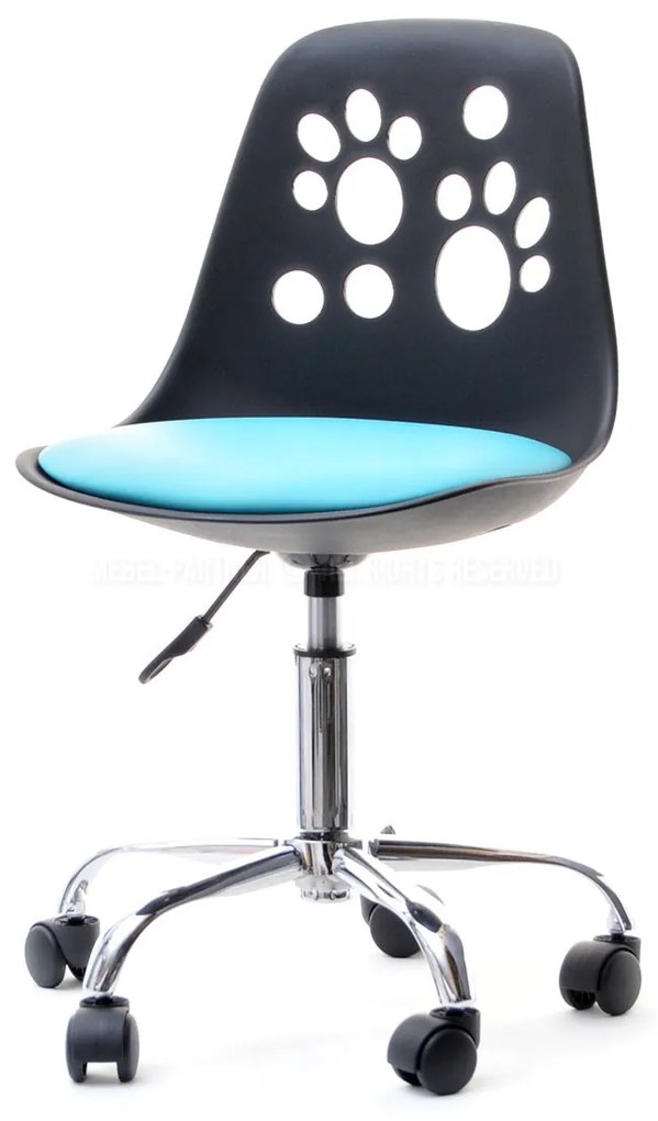 Scaun pentru copii Footy (albastru + crom). Promo -7%. 1109923