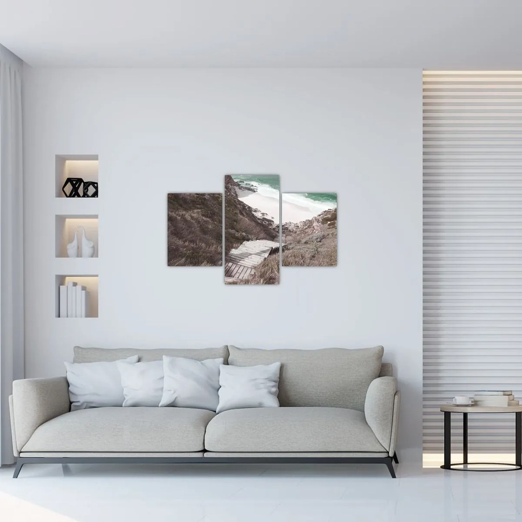 Tablou - Călătorie spre Marea de Smarald (90x60 cm)