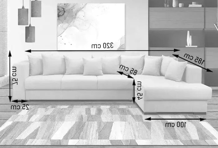 Colțar extensibil dumonde cu ladă de depozitare si sezut confortabil din spuma high-density, Gloria Enjoy Mint II 320x183 cm