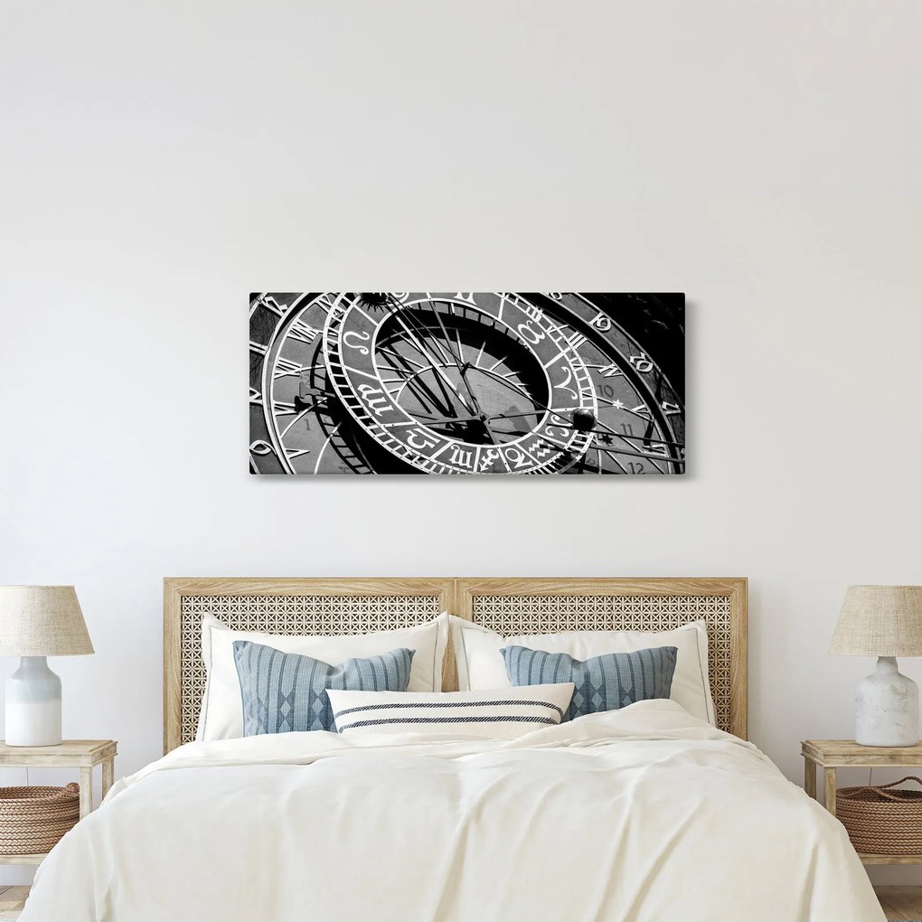 Tablou - Ceasul Astronomic, Praga, Republica Cehă (120x50 cm)