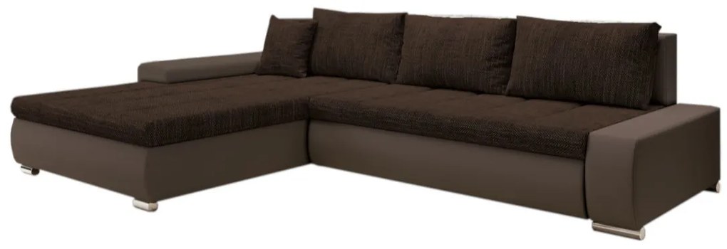 Supermobel Coltar TOSCANIA C, 297x80x214, berlin 05/piele eco maro, stanga