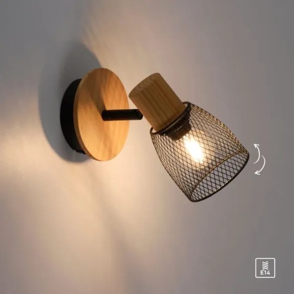 Spot de perete JUST LIGHT. 15191-79 TAMIS 1xE14/10W/230V pin