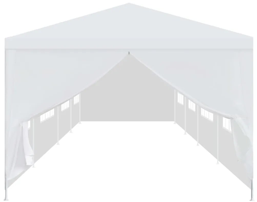 Cort pentru petrecere, alb, 3 x 12 m