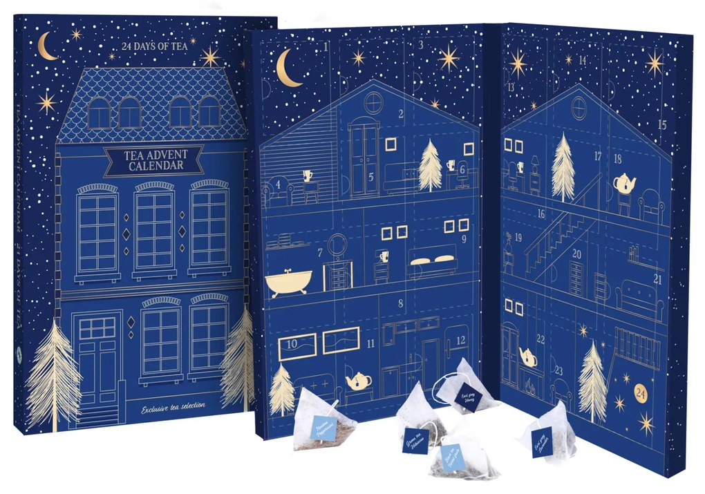 Calendarul advent cu ceai, 6 arome