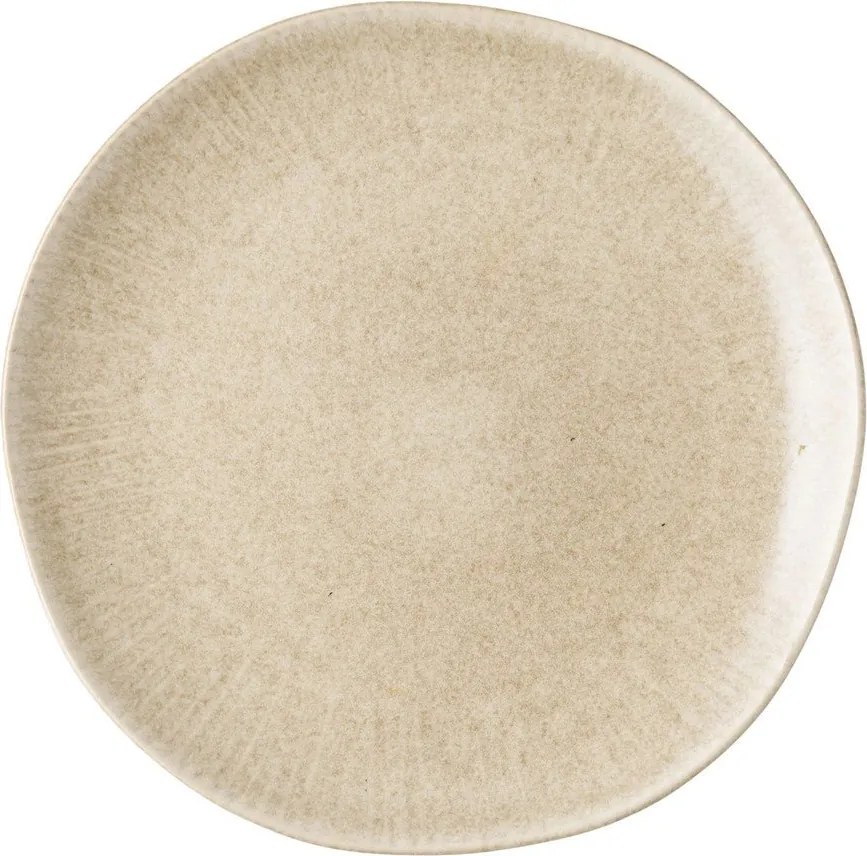 Farfurii grej 4 buc. din gresie ø 21 cm Viola – House Nordic