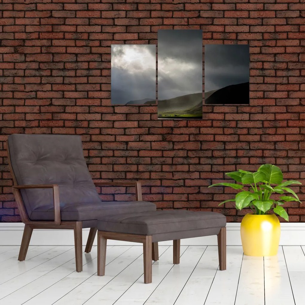 Tablou cu furtuna în apropiere (90x60 cm)