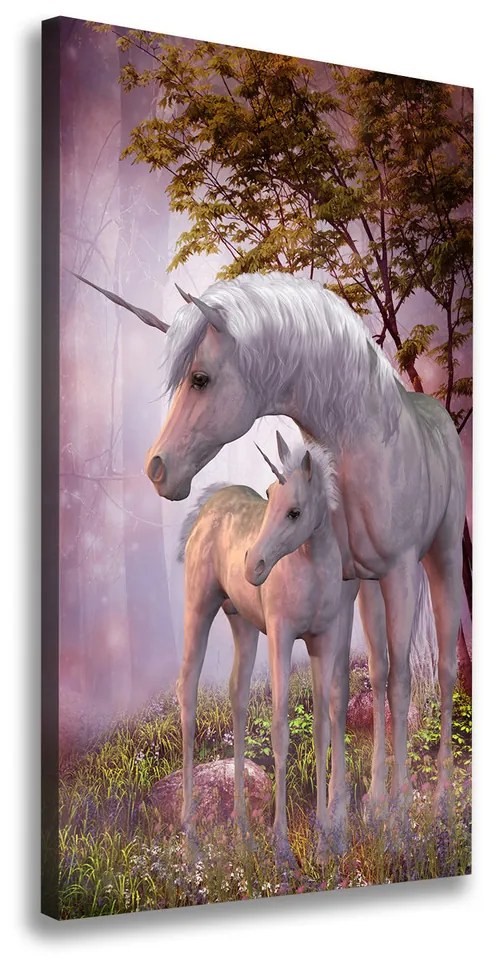 Tablou pe pânză canvas Unicorni