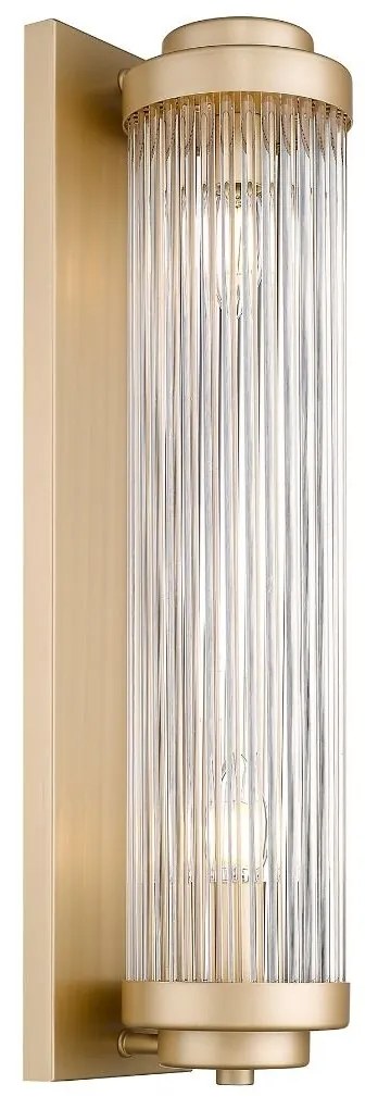 Aplica de perete eleganta design modern SERGIO auriu mat H-57cm