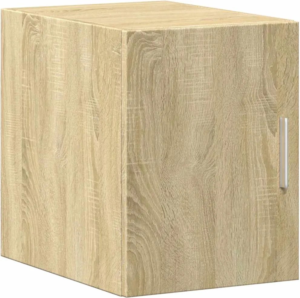 vidaXL Dulap de perete, stejar sonoma, 30x42,5x40 cm, lemn compozit