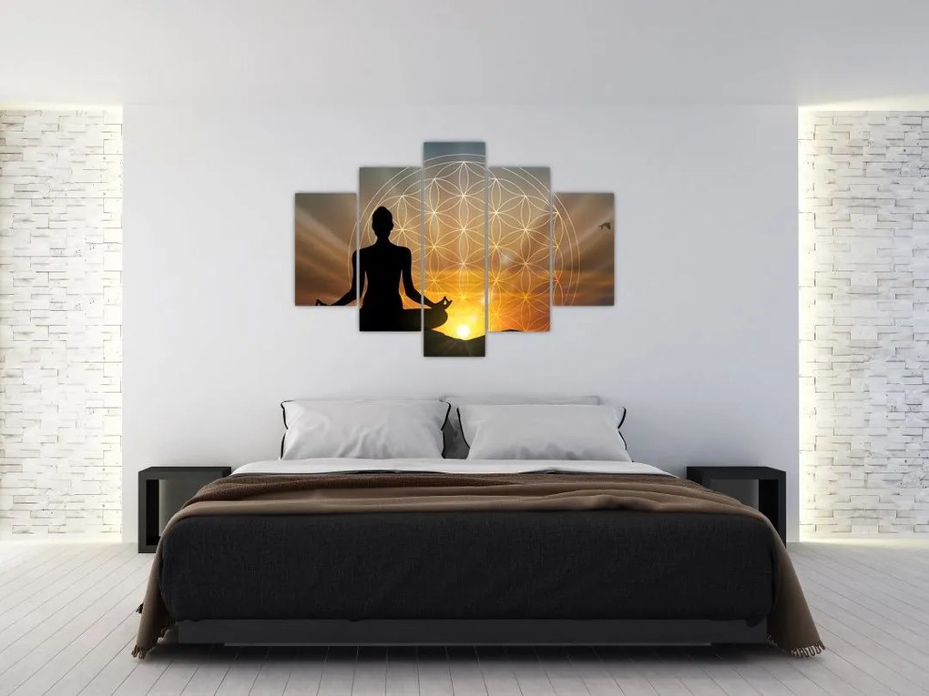 Tablou cu meditație (150x105 cm)
