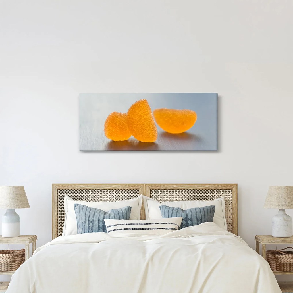 Tablou cu mandarine (120x50 cm)