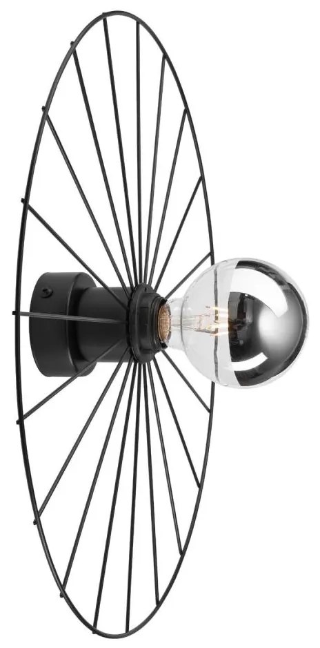 Aplică MONTANA 1xE27/15W/230V d. 45 cm negru