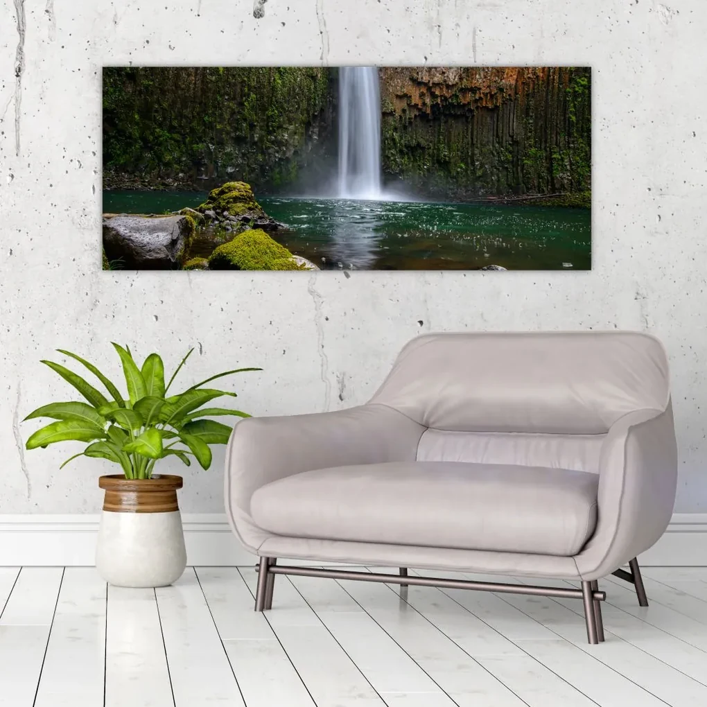 Tablou cu cascade (120x50 cm), în 40 de alte dimensiuni noi