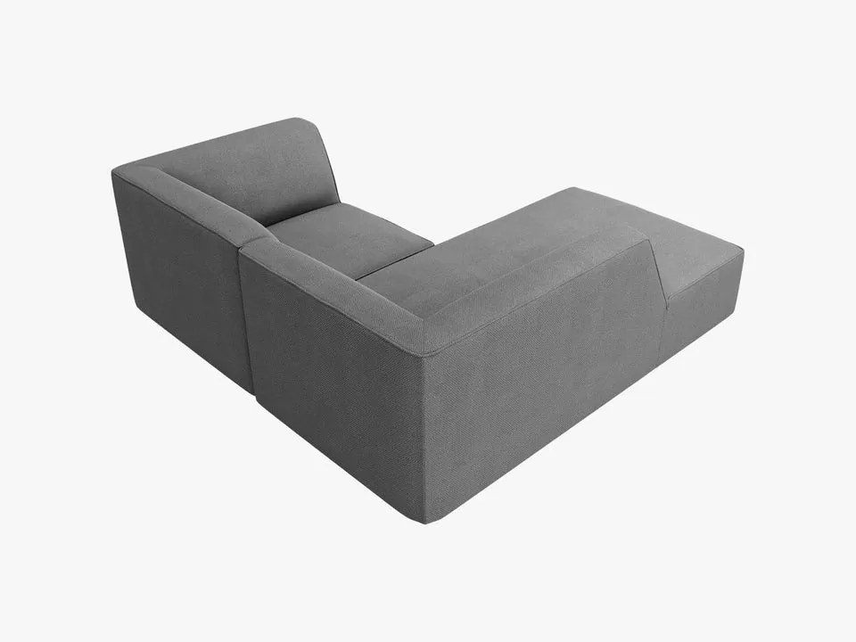 Coltar 3 locuri Ruby stofa L186 cm
