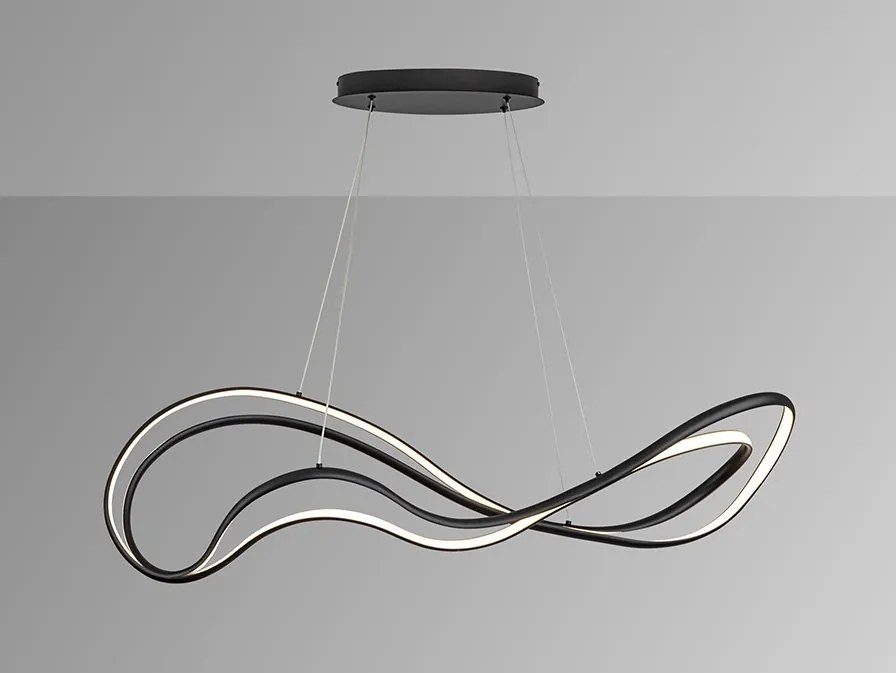 Lustra LED suspendata design modern circular Danza