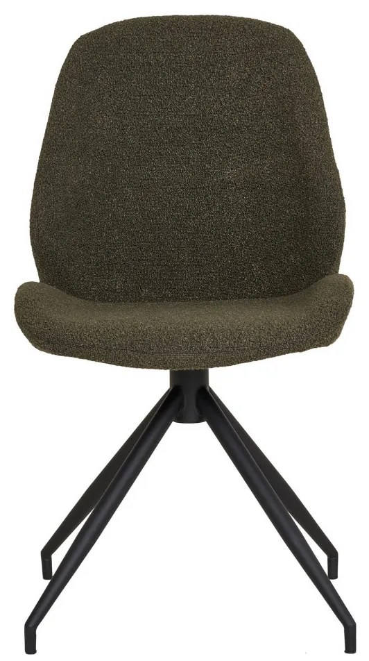 Monte Carlo scaun pivotant de luat masa ecobleather verde