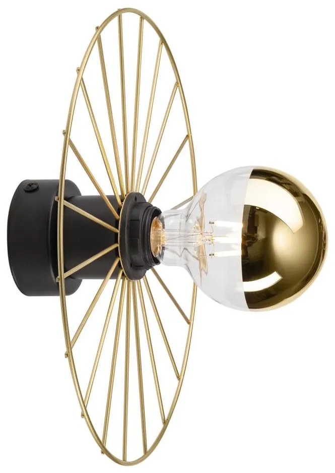 Aplică MONTANA 1xE27/15W/230V d. 30 cm auriu