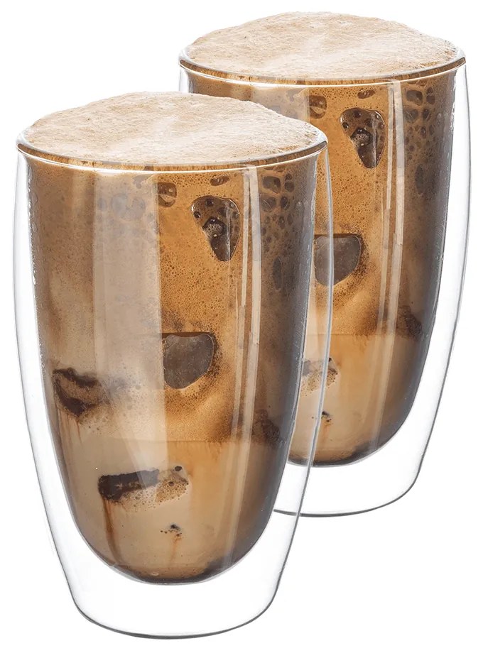 Pahar pentru caffé latte, 2 buc., 450 ml, HOTCOOL TYP 2