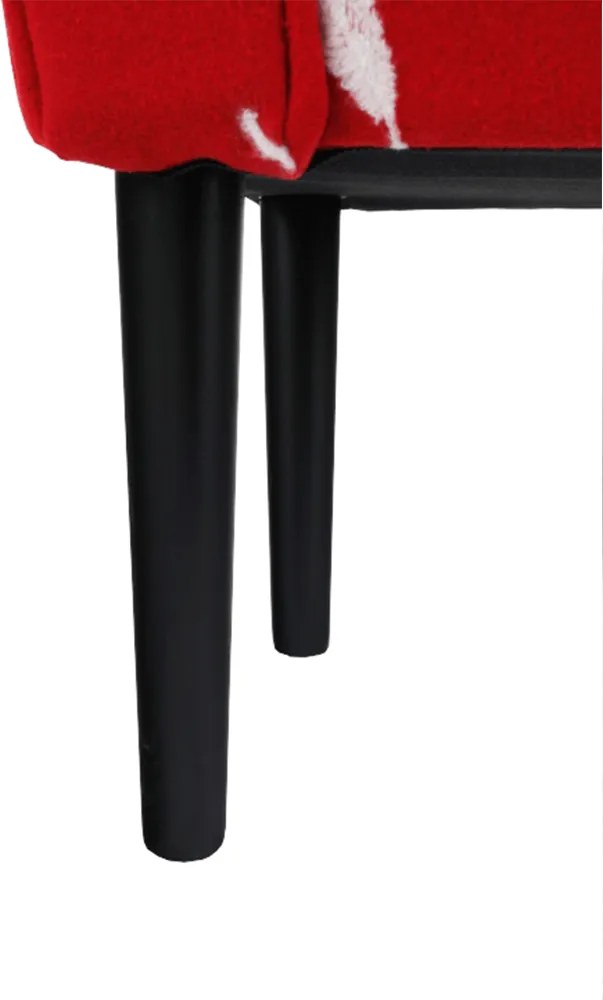Laviţă, roşu/model/negru, BURDA