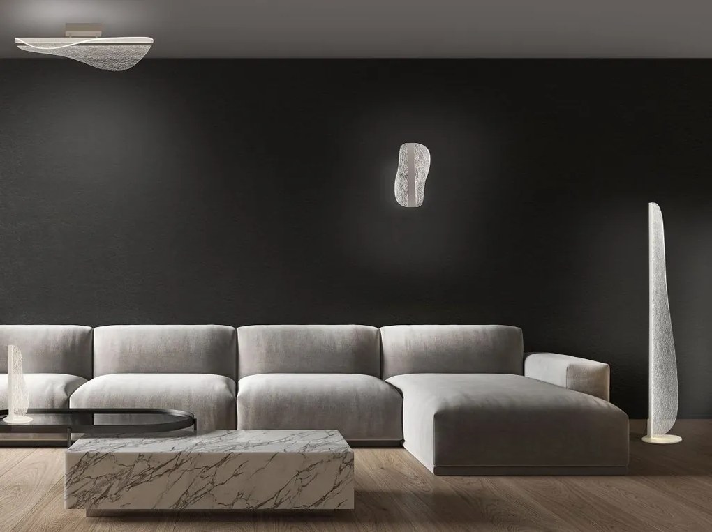 Plafoniera, Lustra aplicata LED design deosebit Bianca
