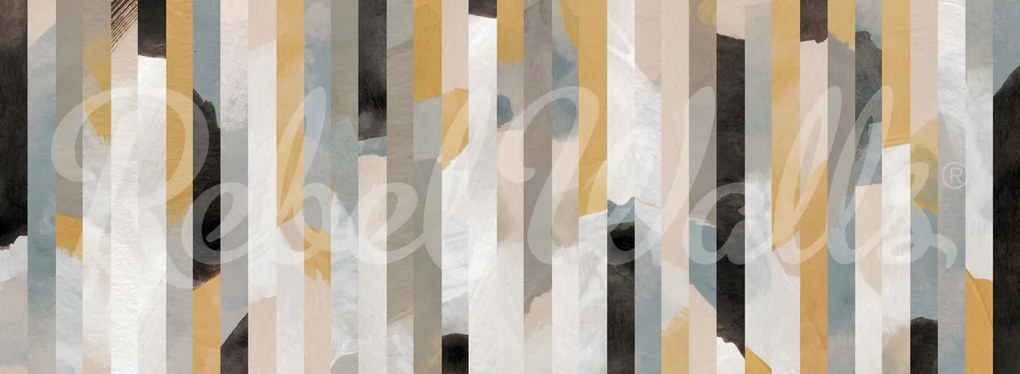 Fototapet, Paint Stripes, Soft, Rebel Walls