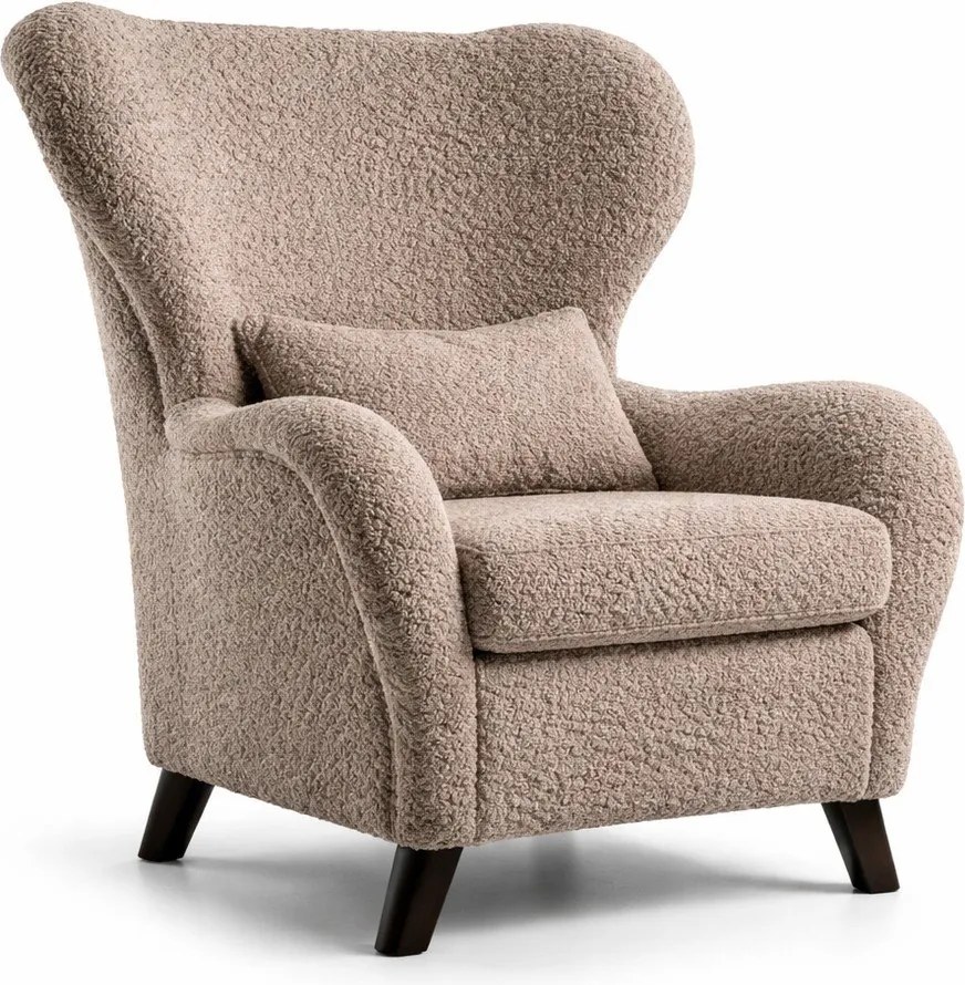 Fotoliu cu spătar înalt Miuform Miuf, maro