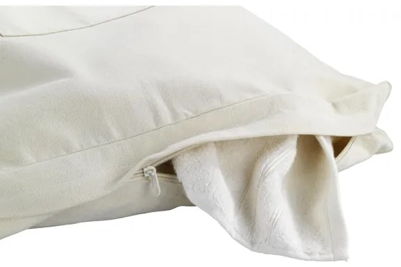 WENKO 62107100 - Coș pentru rufe CANGURO, 52 x 81 cm, bej/argintiu